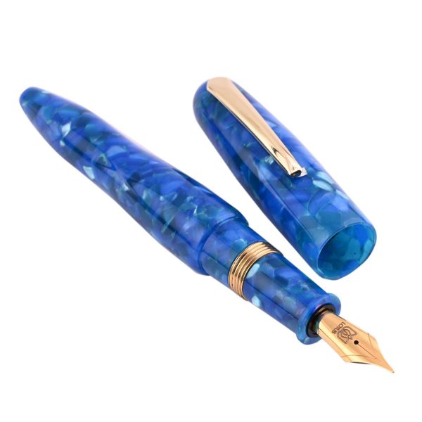 Lotus Vikrant Fountain Pen - Blue Crush GT Hot on Sale