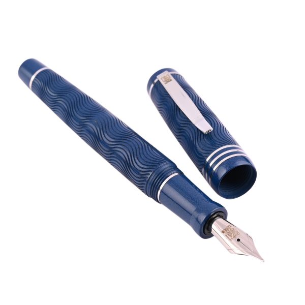 Lotus Wave Fountain Pen - Blue CT Hot on Sale