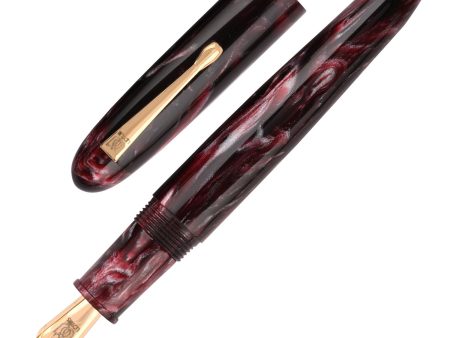 Lotus Shikhar Fountain Pen - Argent Ruby GT Online Hot Sale