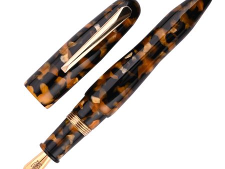 Lotus Vikrant Fountain Pen - Honey Noire GT For Sale