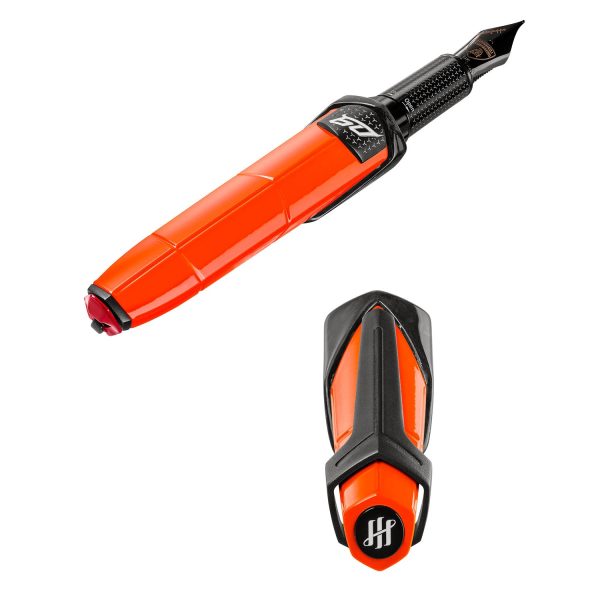 Montegrappa Automobili Lamborghini 60° Anniversary Fountain Pen - Arancio Apodis (Limited Edition) For Sale