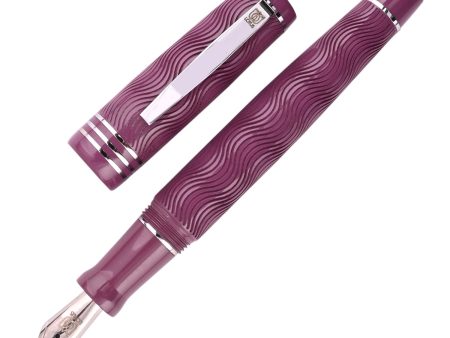 Lotus Wave Fountain Pen - Purple CT Cheap